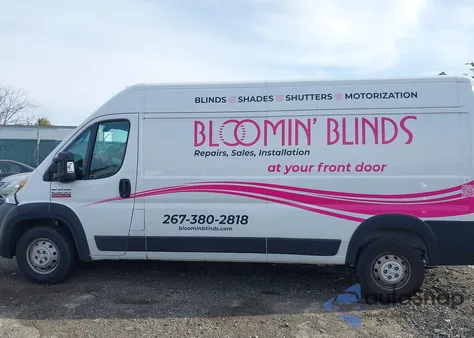 2020 Ram Promaster 2500 High Roof 159 Wb from USA, damaged, VIN 3C6TRVDG8LE139500